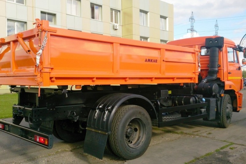 Самосвал AMKAR-658902-10E с КМУ