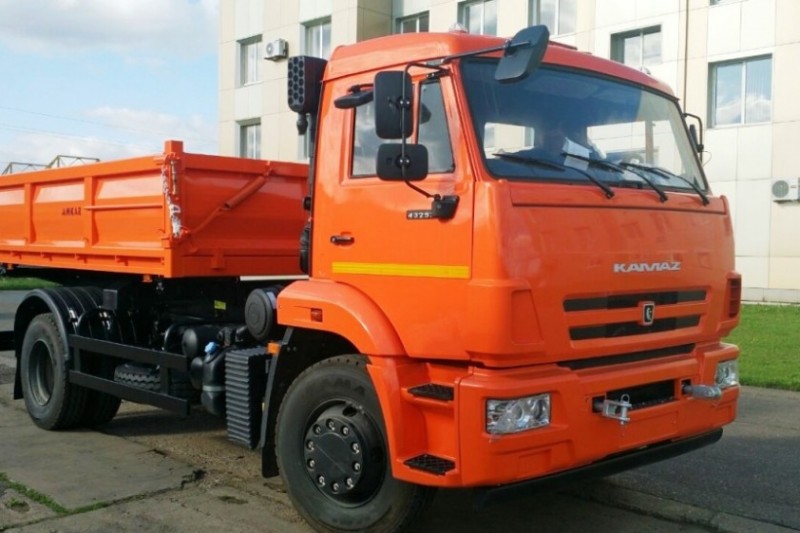 Самосвал AMKAR-658902-10E с КМУ